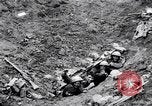 Image of British soldiers in bomb crater France, 1918, second 56 stock footage video 65675027224