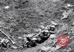 Image of British soldiers in bomb crater France, 1918, second 57 stock footage video 65675027224