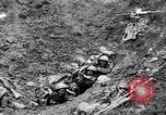 Image of British soldiers in bomb crater France, 1918, second 59 stock footage video 65675027224