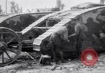Image of British Mark I (male) tanks France, 1916, second 8 stock footage video 65675027226