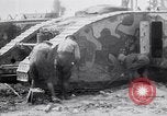 Image of British Mark I (male) tanks France, 1916, second 11 stock footage video 65675027226