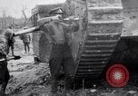 Image of British Mark I (male) tanks France, 1916, second 34 stock footage video 65675027226