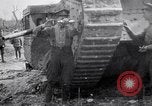 Image of British Mark I (male) tanks France, 1916, second 35 stock footage video 65675027226