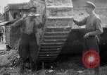 Image of British Mark I (male) tanks France, 1916, second 37 stock footage video 65675027226