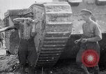 Image of British Mark I (male) tanks France, 1916, second 38 stock footage video 65675027226