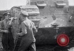 Image of British Mark I (male) tanks France, 1916, second 41 stock footage video 65675027226