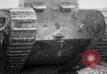 Image of British Mark I (male) tanks France, 1916, second 44 stock footage video 65675027226