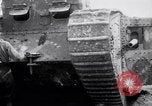 Image of British Mark I (male) tanks France, 1916, second 49 stock footage video 65675027226