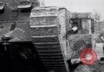 Image of British Mark I (male) tanks France, 1916, second 51 stock footage video 65675027226