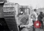 Image of British Mark I (male) tanks France, 1916, second 54 stock footage video 65675027226