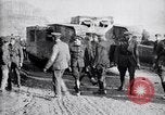 Image of British Mk I tank Arras France, 1917, second 15 stock footage video 65675027231