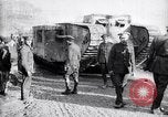 Image of British Mk I tank Arras France, 1917, second 19 stock footage video 65675027231