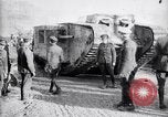 Image of British Mk I tank Arras France, 1917, second 20 stock footage video 65675027231