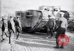 Image of British Mk I tank Arras France, 1917, second 21 stock footage video 65675027231