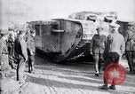Image of British Mk I tank Arras France, 1917, second 23 stock footage video 65675027231