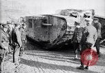 Image of British Mk I tank Arras France, 1917, second 24 stock footage video 65675027231