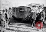 Image of British Mk I tank Arras France, 1917, second 26 stock footage video 65675027231