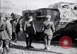 Image of British Mk I tank Arras France, 1917, second 32 stock footage video 65675027231