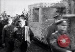 Image of British Mk I tank Arras France, 1917, second 47 stock footage video 65675027231