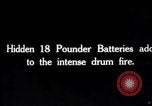 Image of Hidden battery of British 18 pounder guns France, 1916, second 1 stock footage video 65675027232
