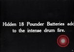 Image of Hidden battery of British 18 pounder guns France, 1916, second 5 stock footage video 65675027232