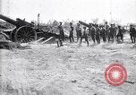 Image of Hidden battery of British 18 pounder guns France, 1916, second 32 stock footage video 65675027232