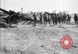 Image of Hidden battery of British 18 pounder guns France, 1916, second 33 stock footage video 65675027232
