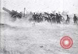 Image of Hidden battery of British 18 pounder guns France, 1916, second 36 stock footage video 65675027232