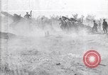 Image of Hidden battery of British 18 pounder guns France, 1916, second 38 stock footage video 65675027232