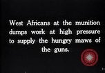 Image of West African soldiers France, 1917, second 7 stock footage video 65675027235