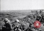 Image of British infantry move out of trenches France, 1917, second 10 stock footage video 65675027237