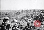 Image of British infantry move out of trenches France, 1917, second 17 stock footage video 65675027237