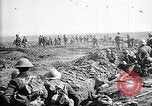 Image of British infantry move out of trenches France, 1917, second 23 stock footage video 65675027237