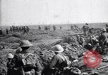 Image of British infantry move out of trenches France, 1917, second 29 stock footage video 65675027237