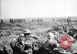 Image of British infantry move out of trenches France, 1917, second 31 stock footage video 65675027237