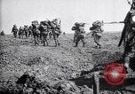 Image of British infantry move out of trenches France, 1917, second 42 stock footage video 65675027237