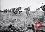 Image of British infantry move out of trenches France, 1917, second 48 stock footage video 65675027237