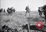 Image of British infantry move out of trenches France, 1917, second 51 stock footage video 65675027237