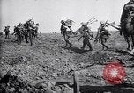 Image of British infantry move out of trenches France, 1917, second 54 stock footage video 65675027237