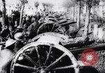 Image of British artillery rushed to the front France, 1917, second 52 stock footage video 65675027254