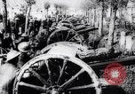 Image of British artillery rushed to the front France, 1917, second 53 stock footage video 65675027254