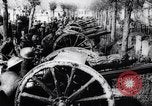Image of British artillery rushed to the front France, 1917, second 55 stock footage video 65675027254