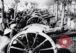 Image of British artillery rushed to the front France, 1917, second 58 stock footage video 65675027254