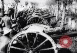 Image of British artillery rushed to the front France, 1917, second 59 stock footage video 65675027254