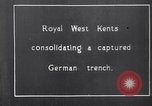 Image of The Queen's Own Royal West Kent Regiment France, 1917, second 3 stock footage video 65675027257