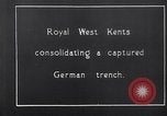 Image of The Queen's Own Royal West Kent Regiment France, 1917, second 4 stock footage video 65675027257
