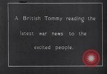 Image of British soldier France, 1917, second 5 stock footage video 65675027259