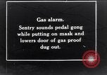 Image of British soldiers under gas attack France, 1918, second 1 stock footage video 65675027263