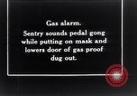 Image of British soldiers under gas attack France, 1918, second 4 stock footage video 65675027263