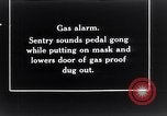 Image of British soldiers under gas attack France, 1918, second 5 stock footage video 65675027263
